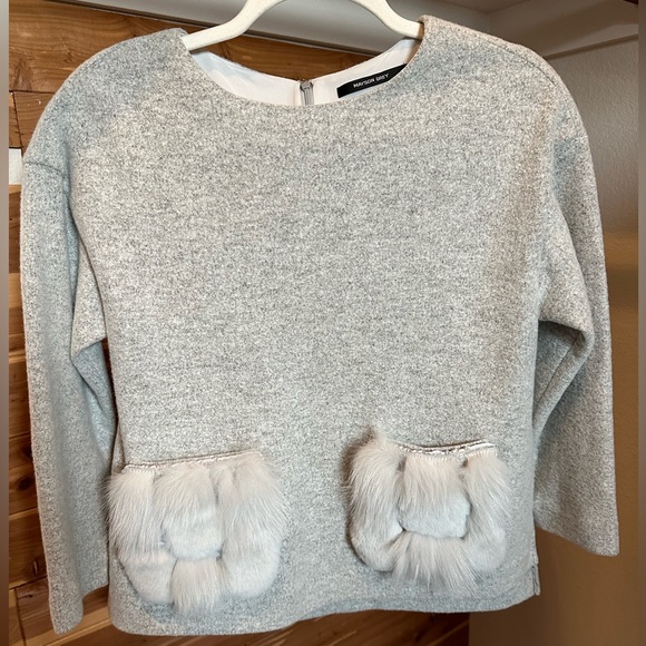 Mayson Grey Sweater Size 2 - Picture 8 of 12
